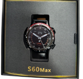 Reloj S60 Max - caja presentación modelo negro